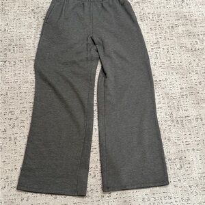 Hollister Gray Wide-Leg Sweatpants